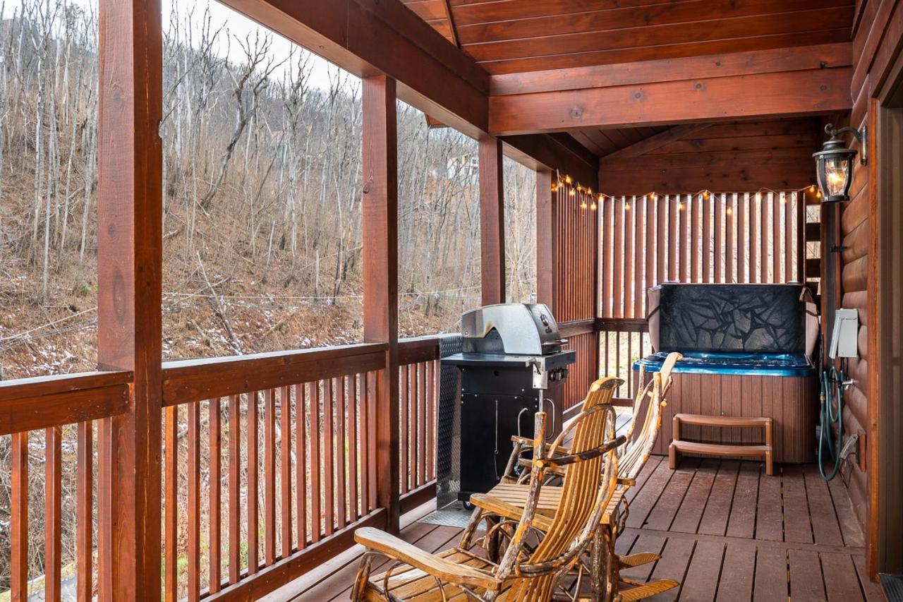 גטלינבורג The Buckhorn By Stony Brook Cabins מראה חיצוני תמונה