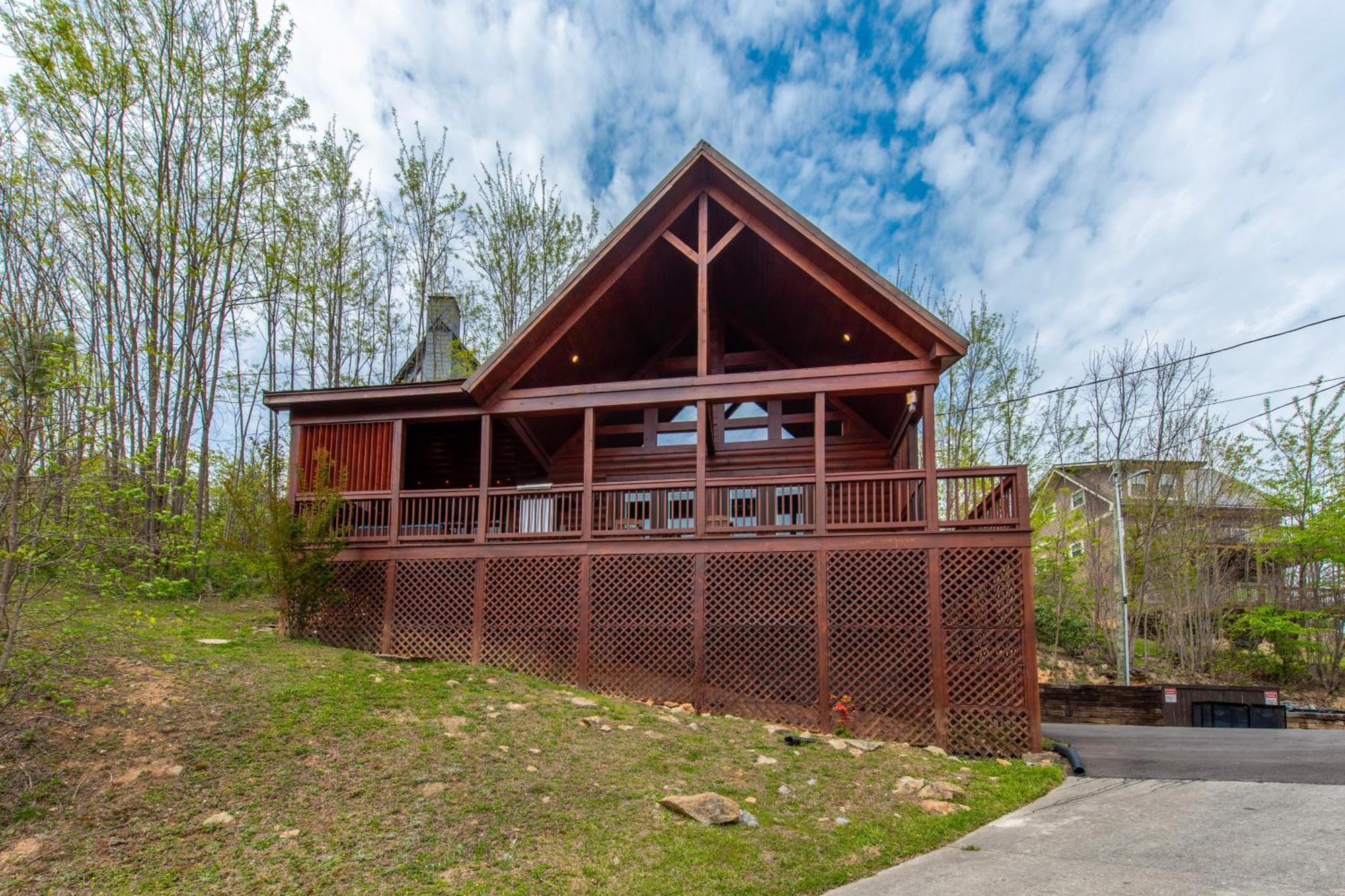 גטלינבורג The Buckhorn By Stony Brook Cabins מראה חיצוני תמונה